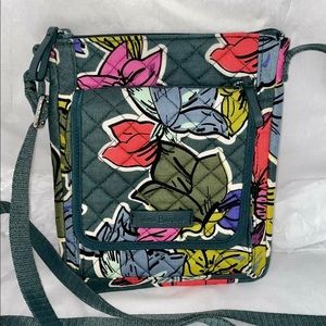 Vera Bradley Mini Hipster in Falling Flowers.